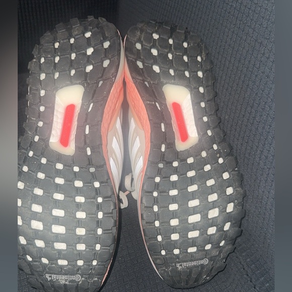 Adidas gray with pink size 6 1/2 - Picture 3 of 4